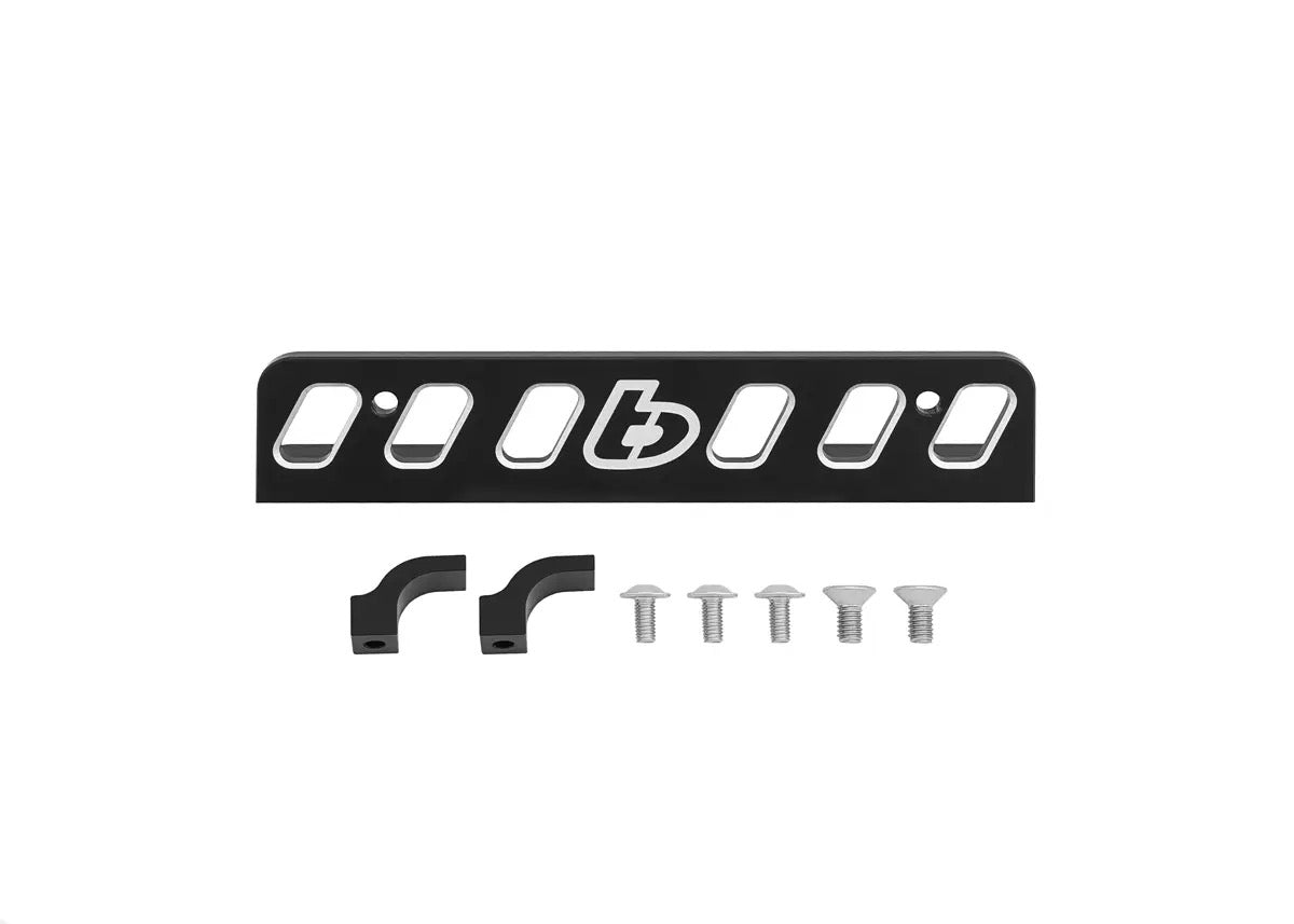 TB Parts Brake Hose Holder, Rear, Black CNC Billet – KLX140